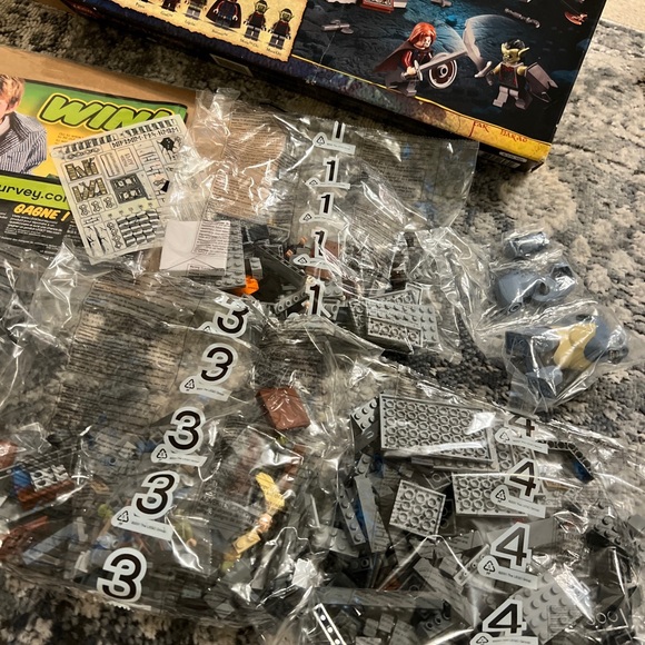 Lego the Lord of the rings the mines of moria 9473 new open box bags sealed - Picture 3 of 4